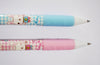 Gingham girly bunny fine-point retractable rollerball pen