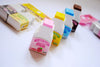 Flavoured milk bottle eraser set