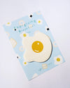 Energizing breakfast sticky note pad