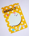 Sweet seal pup sticky note pad