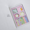 Cute and colourful sticky page marker pouch