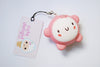 Cute happy round-face squishy phone charm