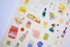 Kawaii kitchen gel stickers