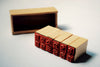 Week of weather 12-piece mini wooden stamper set