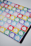 Colourful little ghost pocket notebook