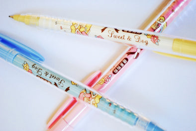 Kawaii sweet dog pastel mechanical pencil
