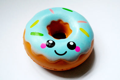 Pastel iced doughnut squishy